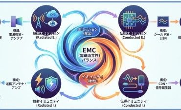 EMC試験の概要と主要な試験項目における試験構成と評価手法