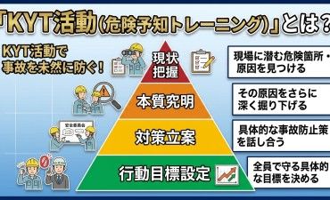 形だけのKYTから脱却！現場の危険感度を高める4ラウンド法